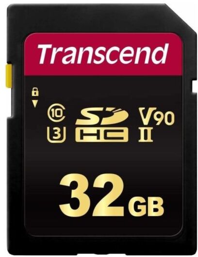 Transcend 700S 32GB SDHC UHS-II U3 V90 (R285 W180 MB/s)