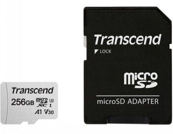 Transcend 300S 256GB microSDXC U3 V30 A1 (R100 W40 MB/s)