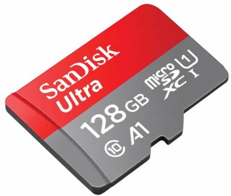 SanDisk Ultra microSDXC 128GB 120MB/s UHS-I A1