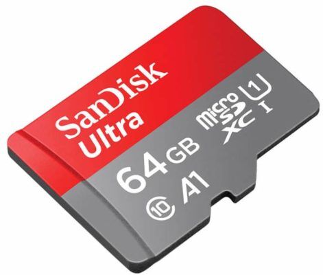 SanDisk Ultra microSDXC 64GB 120MB/s UHS-I A1