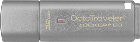 Kingston 32GB USB 3.0 DT Locker+ G3 w/Automatic Data Security