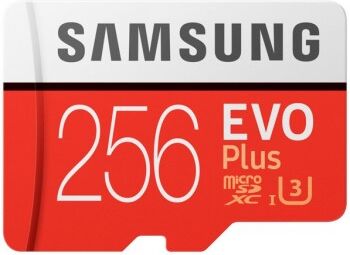 Samsung MICRO SD EVO+ 256GB WITH SD ADAPTER (2020)