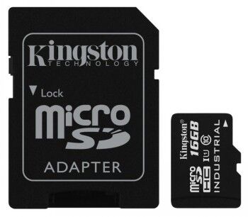 Kingston 16GB MICROSDHC UHS-I C10 INDUST