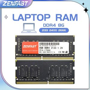 ZENFAST Memoria Ram DDR4 4GB 8GB 16GB 32GB 2133 2400 2666MHz DDR3 1333 1600MHz Sodimm Ordinateur