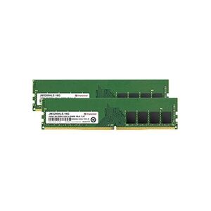 Transcend JetRAM - DDR4 - kit - 32 Go: 2 x 16 Go - DIMM 288 broches - 3200 MHz / PC4-25600 - CL22 - 1.2 V - mémoire sans tampon - non ECC - Publicité