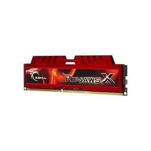 G.Skill Ripjaws-X F3-10666CL9D-8GBXL - DDR3 - kit - 8 Go: 2 x 4 Go - DIMM 240 broches - 1333 MHz / PC3-10666 - CL9 - 1.5 V - mémoire sans tampon - non ECC - Publicité