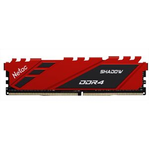 NETAC Shadow Ddr4-3200 8g C16 Red U-dimm 288-pin-rosso