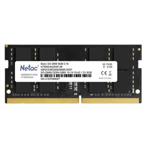 NETAC Basic So Ddr4-3200 8g C22 So-dimm 260-pin-nero