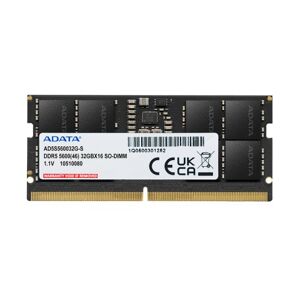 ADATA RAM SODIMM 16GB DDR5 5600MHZ (AD5S560016G-S)