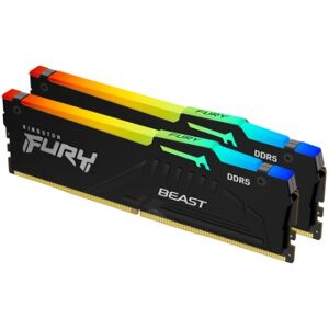 Kingston Technology FURY Beast RGB memoria 16 GB 2 x 8 GB DDR5 5200 MHz (KF552C36BBEAK2-16)