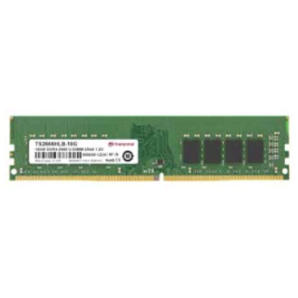 transcend jm2666hle-16g memoria ram 16 gb 1 x 8 gb ddr4 2666 mhz jm2666hle-16g