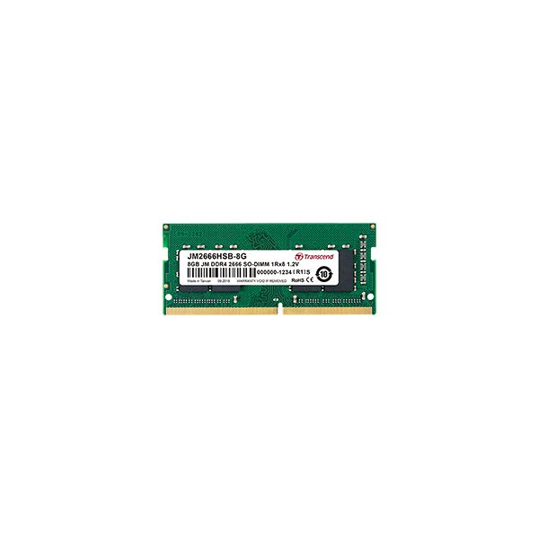 transcend jm2666hse-16g memoria ram 16 gb banco ram ddr4 so-dimm 2666 mhz - jm2666hse-16g jetram