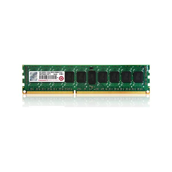 transcend ts512mkr72v6n memoria ram 4 gb tipologia ddr3 velocità 1600 mhz 240 pin dimm - ts512mkr72v6n