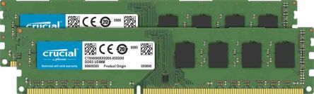Crucial Scheda RAM Desktop  32 GB No, 1600MHz, CT2K204864BD160B