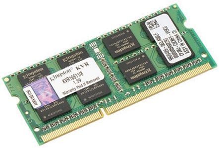 Kingston Scheda RAM Laptop  8 GB, 1600MHz, KVR16S11/8