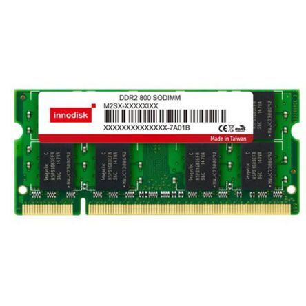 InnoDisk Scheda RAM Laptop  1 GB Sì, 800MHz, M2SK-1GMF5C06-M