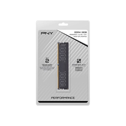 PNY Memoria RAM Ddr4 - modulo - 8 gb - dimm 288-pin - 2666 mhz / pc4-21300 md8gsd42666