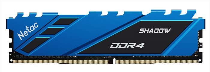 NETAC Shadow Ddr4-2666 16g C19 Blue U-dimm 288-pin-blu