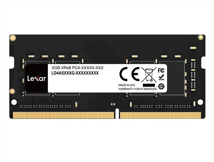 Lexar Memoria Per Desktop 16gb Ddr4 260 Pin-black