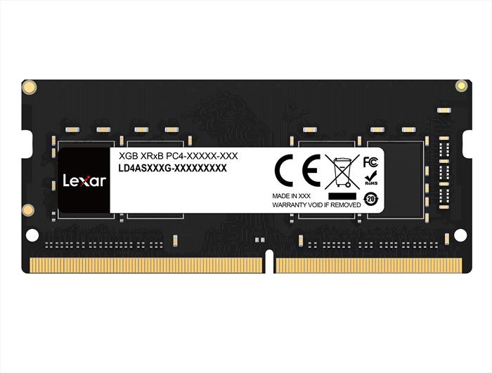 Lexar Memoria Per Desktop 32gb Ddr4 260 Pin-black