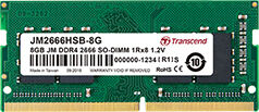 transcend jm2666hse-16g memoria ram 16 gb banco ram ddr4 so-dimm 2666 mhz - jm2666hse-16g jetram