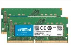 Crucial 16GB DDR4-2400 memoria 2 x 8 GB 2400 MHz (CT2K8G4S24AM)