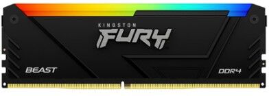 Kingston Technology FURY Beast RGB memoria 8 GB 1 x 8 GB DDR4 3600 MHz (KF436C17BB2A/8)