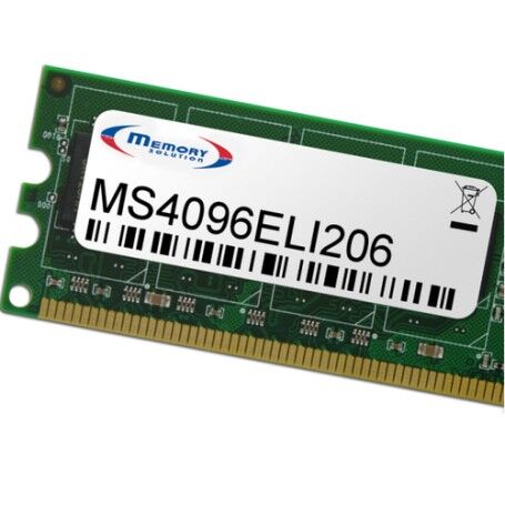 Memory Solution MS4096ELI206 memoria 4 GB (MS4096ELI206)
