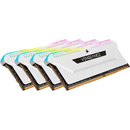 Corsair Vengeance CMH32GX4M4D3600C18W memoria 32 GB 4 x 8 GB DDR4 3600 MHz (CMH32GX4M4D3600C18W)