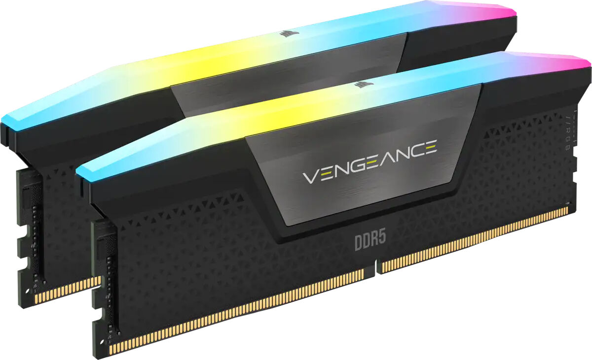 Corsair Vengeance RGB CMH64GX5M2B6400C32 memoria 64 GB 2 x 32 DDR5 6400 MHz [CMH64GX5M2B6400C32]