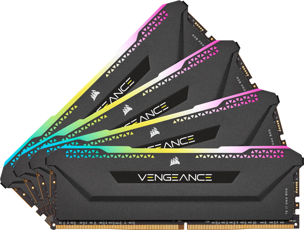 Corsair Vengeance RGB Pro CMH64GX4M4D3600C18 memoria 64 GB 4 x 16 DDR4 3600 MHz [CMH64GX4M4D3600C18]