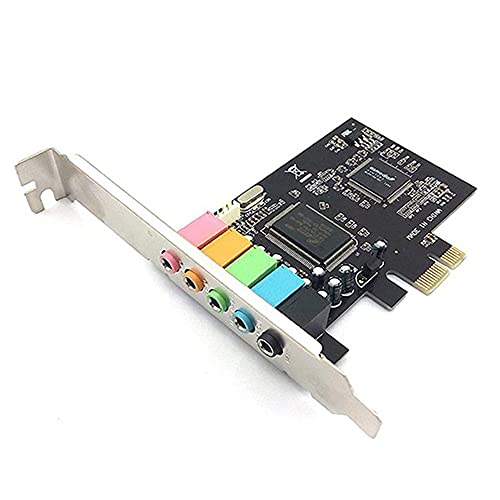 Beby 5.1 Interne Geluidskaart voor Low Profile, 3D Stereo PCI-E, 8738 Chip 32/64 Bit Geluidskaart PCI