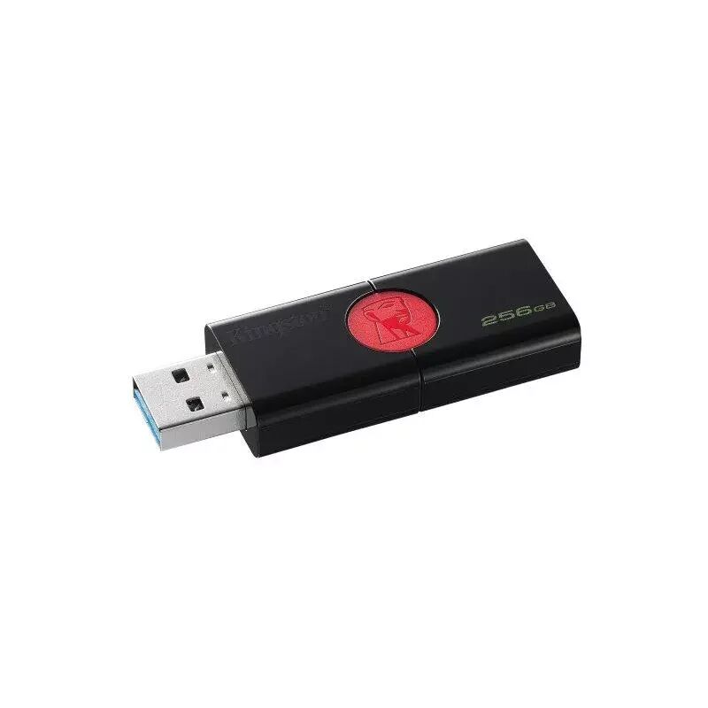 Kingston USB Stik - USB 3.0 DataTraveler DT106 - 256GB Svart/Rød