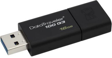 KINGSTON USB 3.0-minne, DataTraveler 100 G3, 16 GB YXUSBG3K16