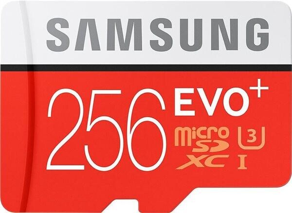 Samsung 256GB Samsung Evo+ microSDXC Class 10 UHS-I