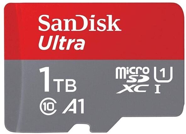 24hshop SanDisk Ultra microSDXC 1TB Class 10 A1