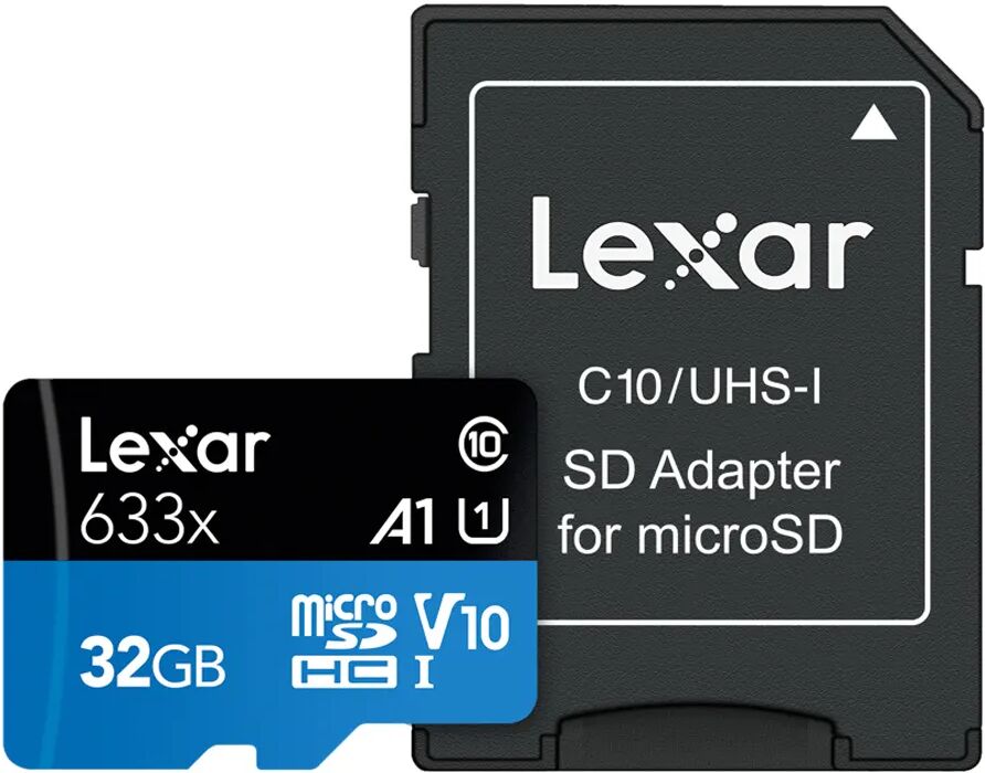 Lexar microSD minnekort til Reolink viltkamera - 32GB V10