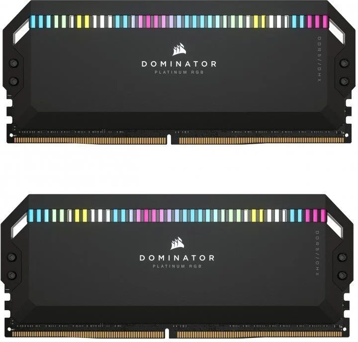 Corsair dominator platinum rgb ddr5 5200mhz 64gb 2x32gb cl40