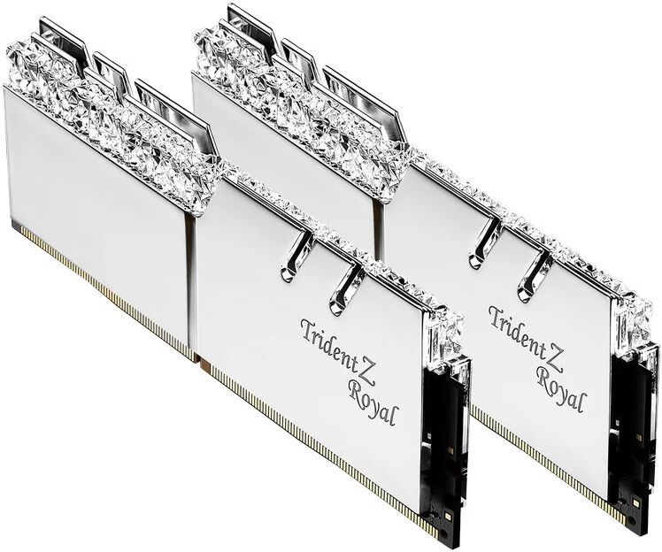 g-skill Gskill trident z royal ddr4 3000mhz 2x8gb cl16 prateada