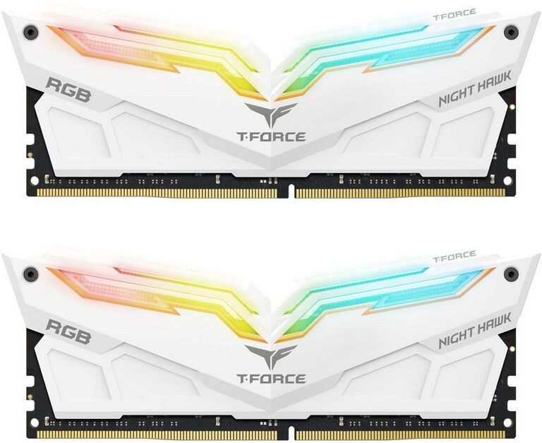 team-group Team group t-force night hawk white rgb ddr4 3200 pc4-25600 16gb 2x8 cl16