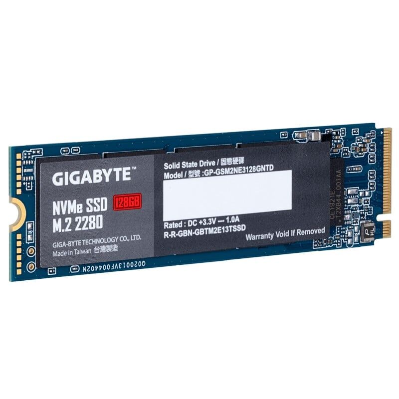 Gigabyte ssd m.2 128 gb 2280 pcie 3.0 x4 nvme