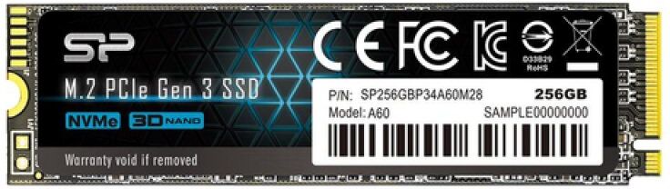 silicon-power Silicon power p34a60 256gb ssd m.2 pcie gen3×4