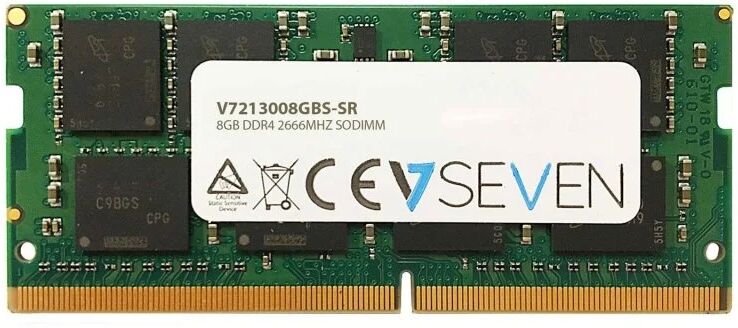 V7 v7213008gbs-sr so-dimm ddr4 2666 pc4-21300 8gb