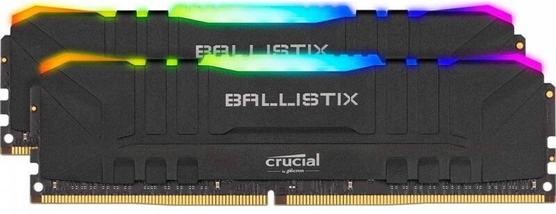 Crucial ballistix rgb ddr4 3200mhz pc4-25600 32gb 2x16gb cl16