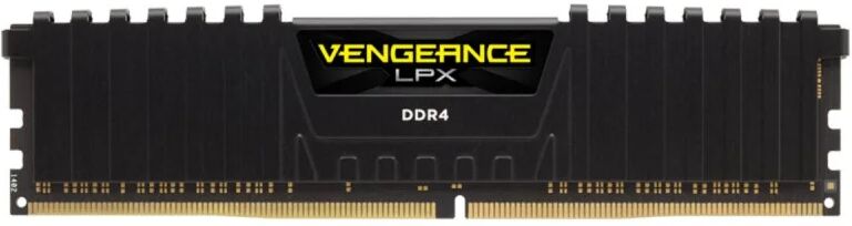 Corsair vengeance lpx ddr4 3200mhz pc4-25600 16gb cl16 preto