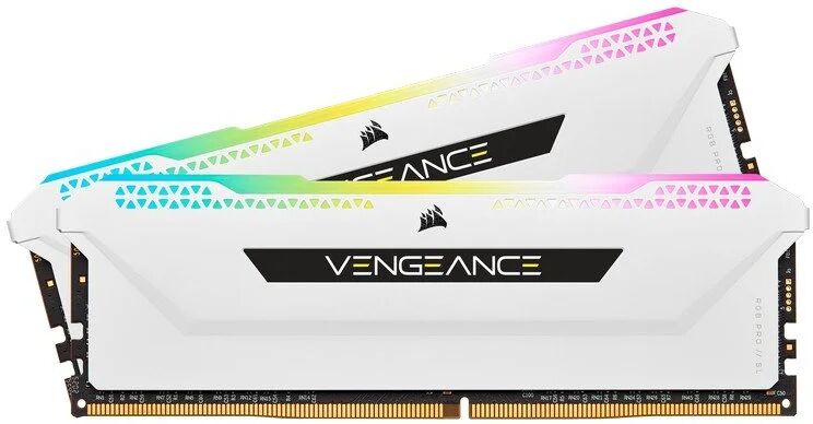 Corsair vengeance rgb pro sl white ddr4 3200 pc4-25600 32gb 2x16gb cl16