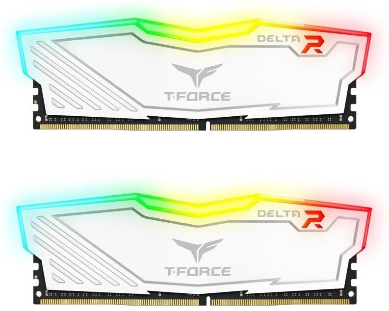 team-group Team group delta rgb ddr4 3200 pc4-25600 32gb 2x16gb cl16 brancas