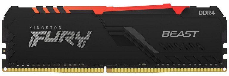 Kingston fury beast rgb ddr4 2666 mhz 8gb cl16