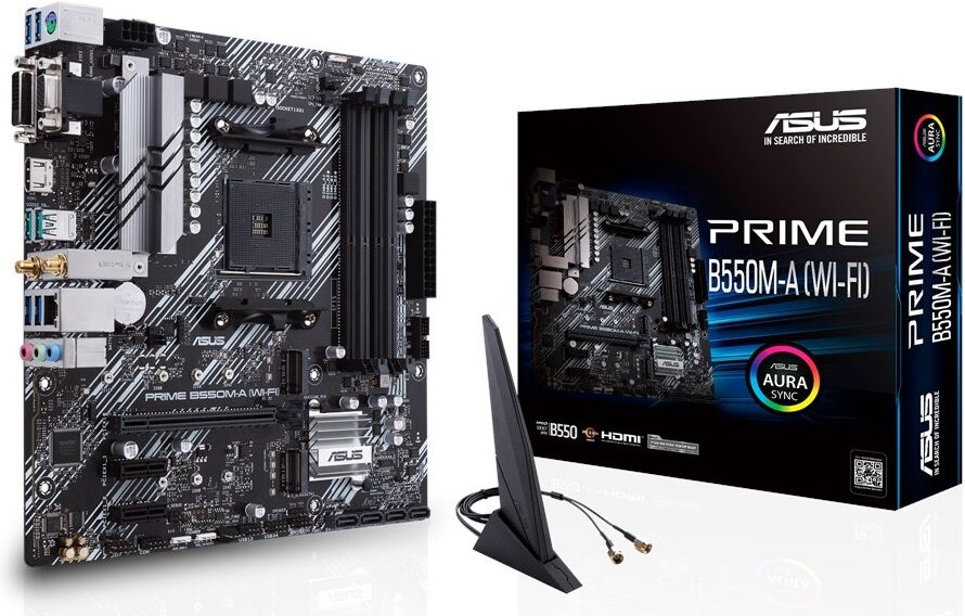 Asus Motherboard Micro-atx Prime B550m-a (wi-fi) Skt Am4 - Asus