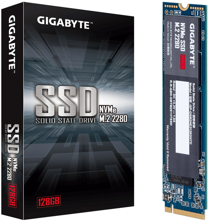 Gigabyte Ssd M.2 2280 128gb Tlc Nvme - Gigabyte